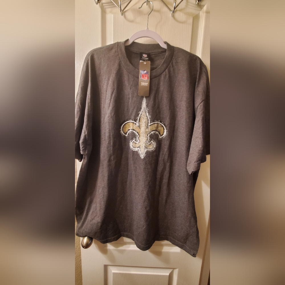 New Orleans Saits T-Shirt w/Distressed Logo - XXL (63)